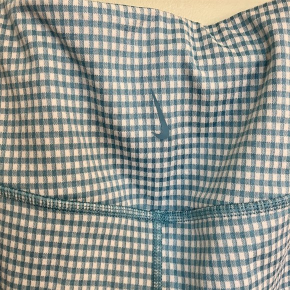 Nike gingham bike shorts plus size spandex workout shorts size 3X - Picture 4 of 9